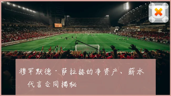 穆罕默德·萨拉赫的净资产、薪水和代言合同揭秘